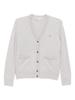 Maison Kitsuné Cardigan - Light Grey Melange - Thumbnail 1