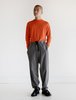 Leon Bara Merino Knit Tee Sweater - Orange - Thumbnail 3
