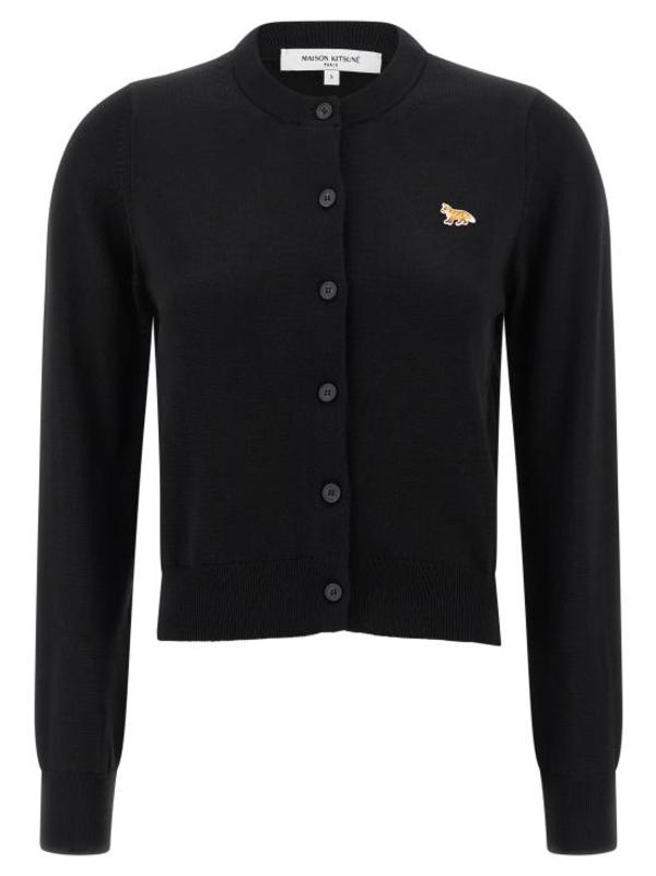 Maison Kitsun Cardigan - Black