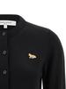 Maison Kitsuné Cardigan - Black - Thumbnail 3
