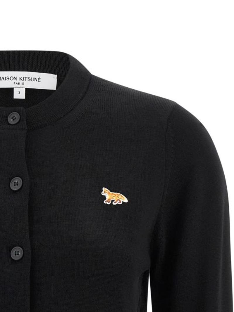 Maison Kitsun Cardigan - Black