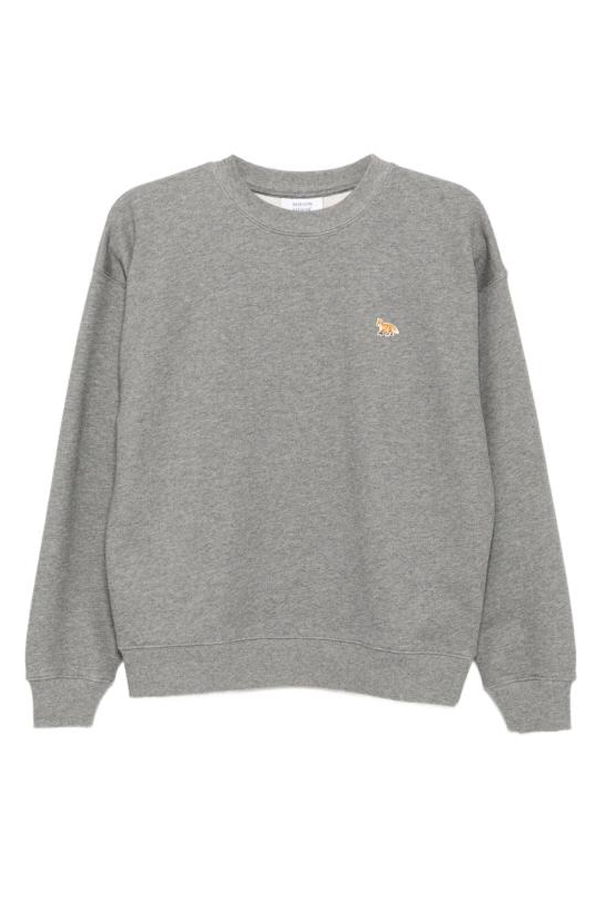 Maison Kitsuné Tunic Top - Medium Grey Melange