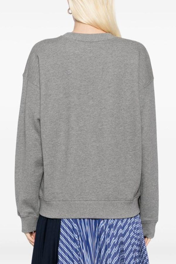 Maison Kitsuné Tunic Top - Medium Grey Melange