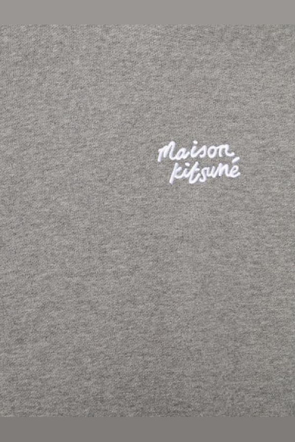Maison Kitsuné Tunic Top - Medium Grey White