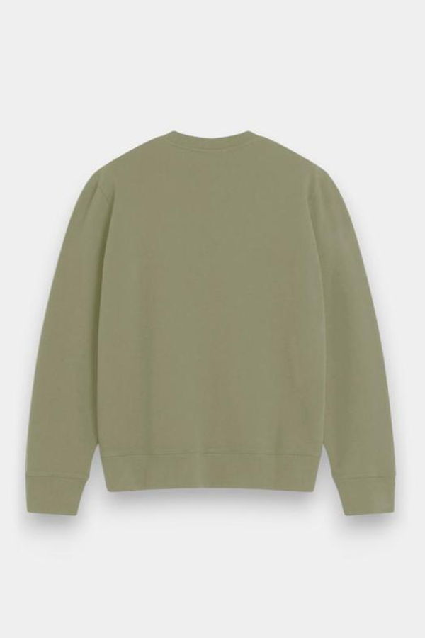 Maison Kitsuné PM00303KM0340P131 Tunic Top - Laurel Green