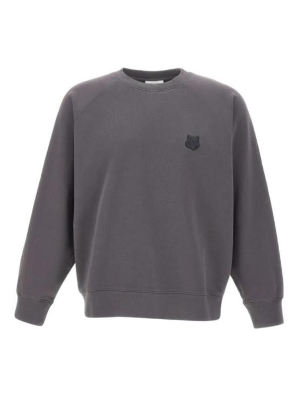 Maison Kitsun Tunic Top - Charcoal