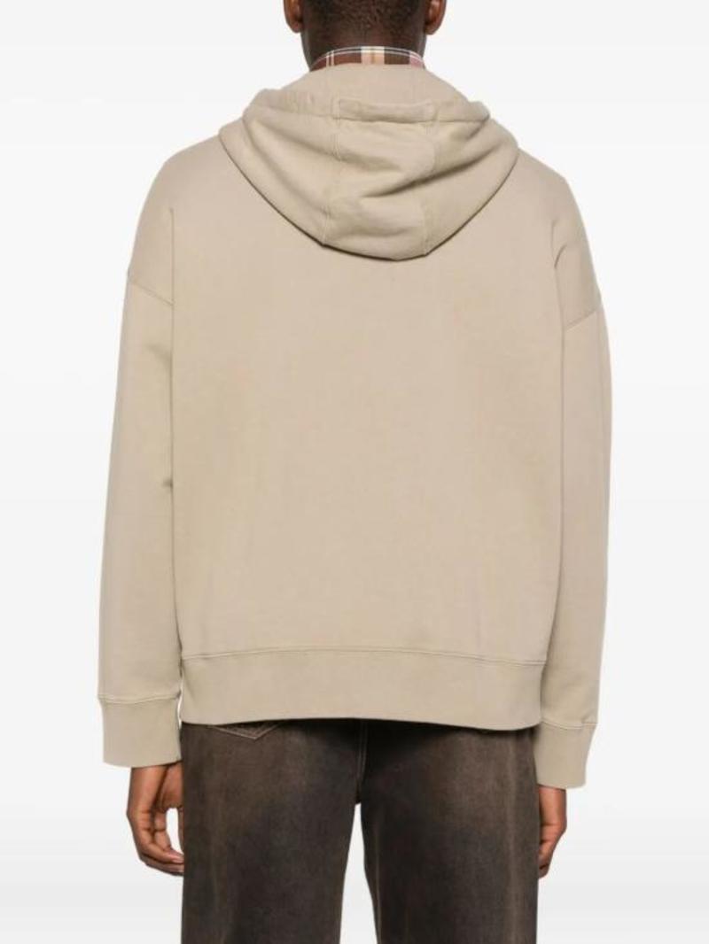Maison Kitsun Hoodie - Concrete Beige