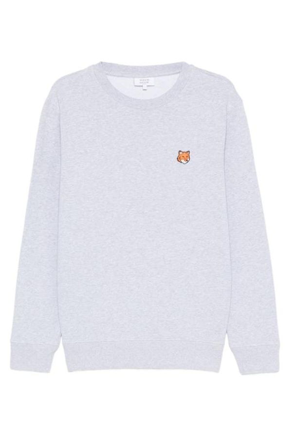 Maison Kitsuné Tunic Top - Light Grey Melange