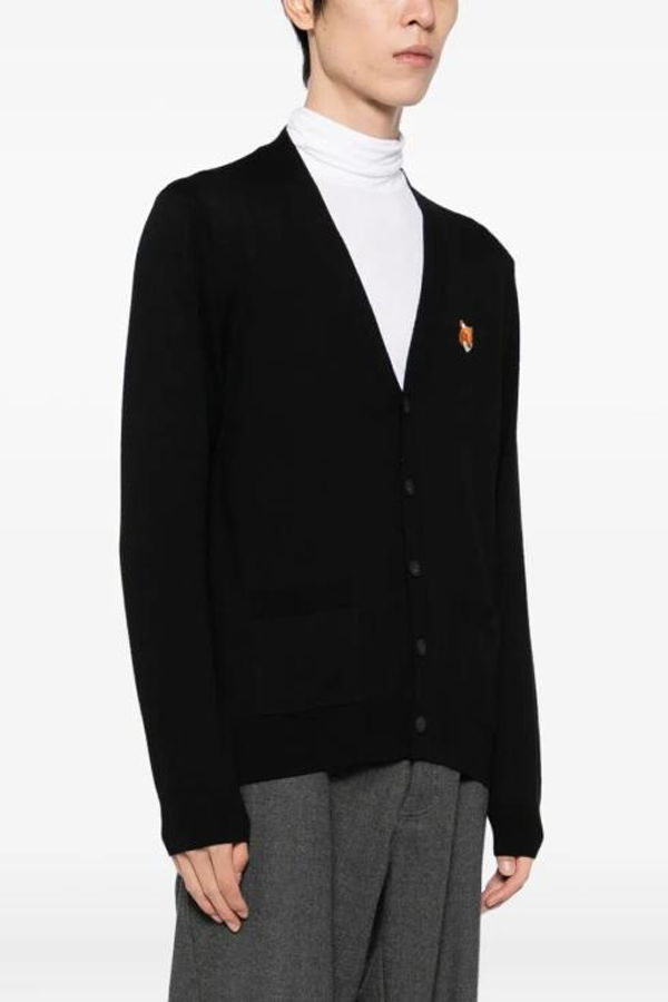 Maison Kitsuné Cardigan - Black