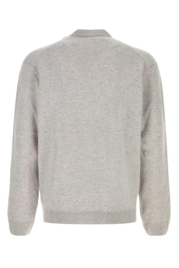 Maison Kitsuné Cardigan - Light Grey Melange