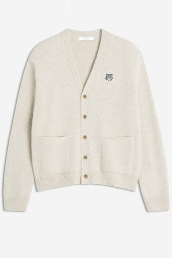 Maison Kitsuné Cardigan - Tan Beige