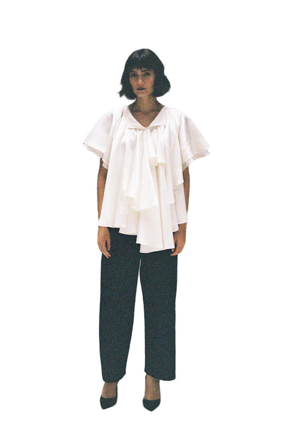 Chelsea Mak Sian Blouse - Cloud Chelsea Mak Sian Blouse - Cloud