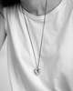 Annika Inez Large Open Heart Pendant - Gold - Thumbnail 2