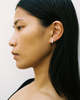 Annika Inez Mini Ample Hinge Earrings - Sterling Silver - Thumbnail 3