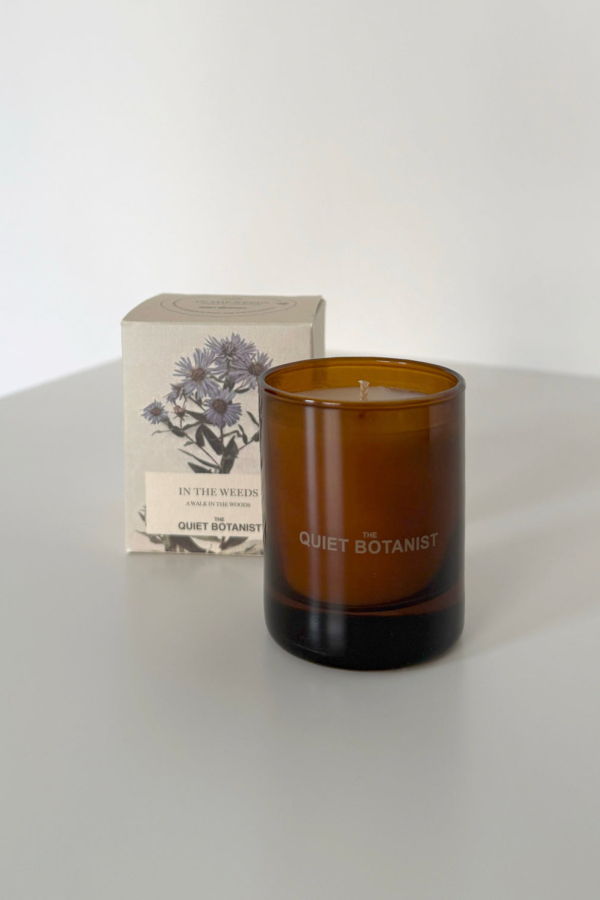 QUIET BOTANIST In The Weeds Mini Candle