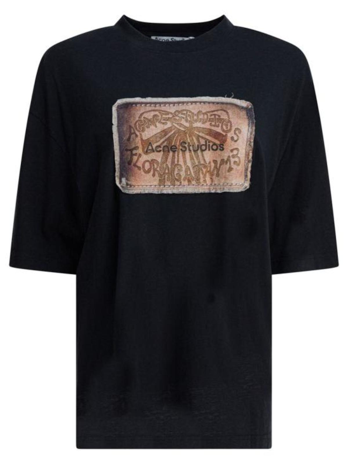 Acne Studios Top - Faded Black - Image 1 of 4