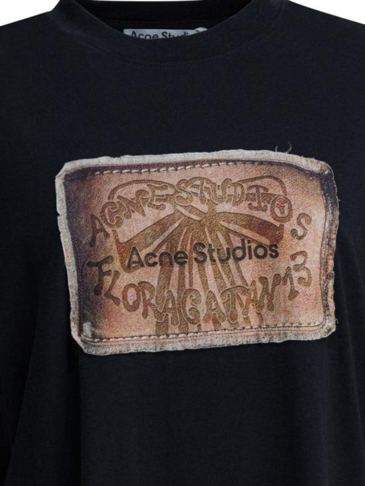 Acne Studios Top - Faded Black - Image 3 of 4