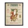 Antique Curiosities Santa Framed Print - Thumbnail 1