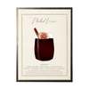 Antique Curiosities Watercolor Mulled Wine Cocktail and Recipe Art Print - Thumbnail 1