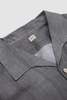 Taiga Takahashi Lot 108. 50S Italian Collar Shirt Hand Drawn Sumi Shirt - Thumbnail 5