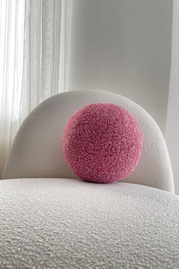 Belgin K. Boucle Ball Pillow 8"
