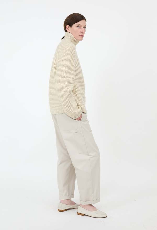 Julia Jentzsch Wanda Hand-knit Cashmere Sweater - Ivory