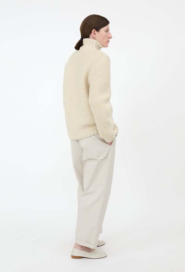 Julia Jentzsch Wanda Hand-knit Cashmere Sweater - Ivory