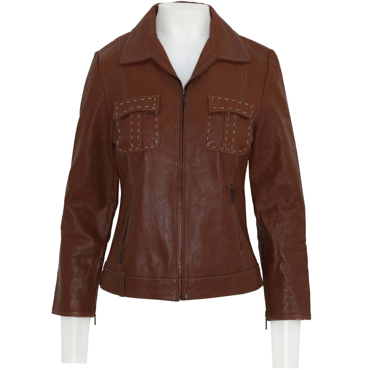 (Sweden) Vintage, 1970s, Lamb Nappa - Image 1 of 2