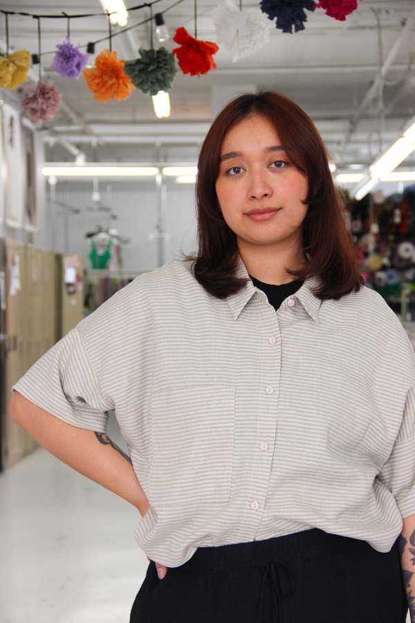 Exclusivits Eve Gravel LOOUNIE shirt - Multi