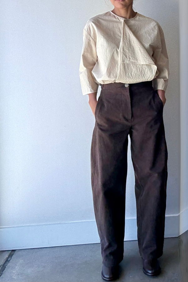 Lauren Manoogian Canvas Pants - Washed Soil