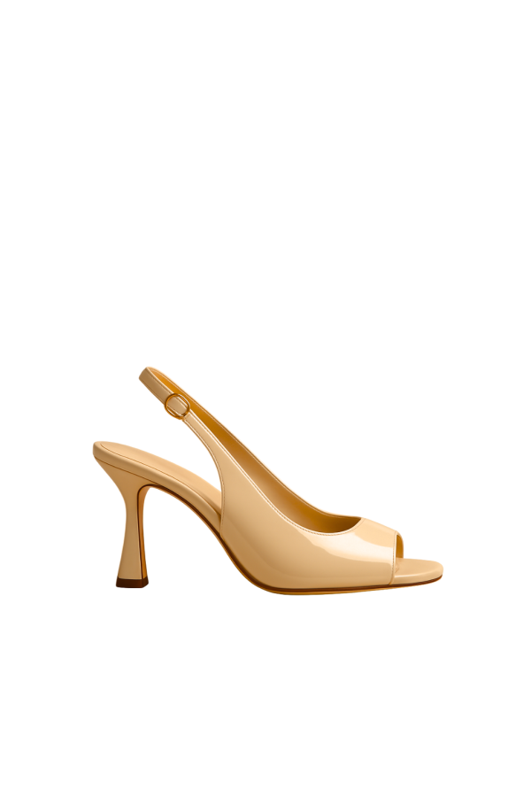 Stuart Weitzman Val Slingback 85 Pumps - Adobe Patent