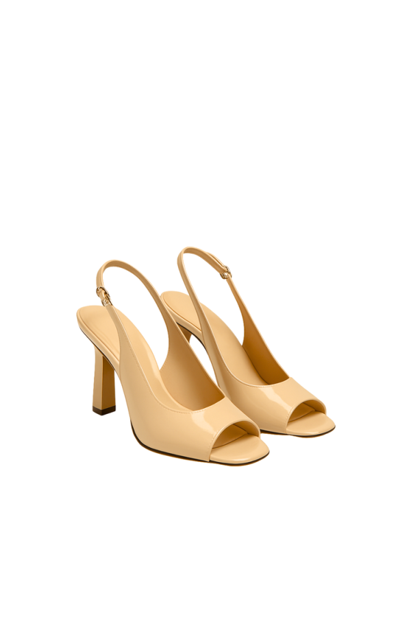 Stuart Weitzman Val Slingback 85 Pumps - Adobe Patent