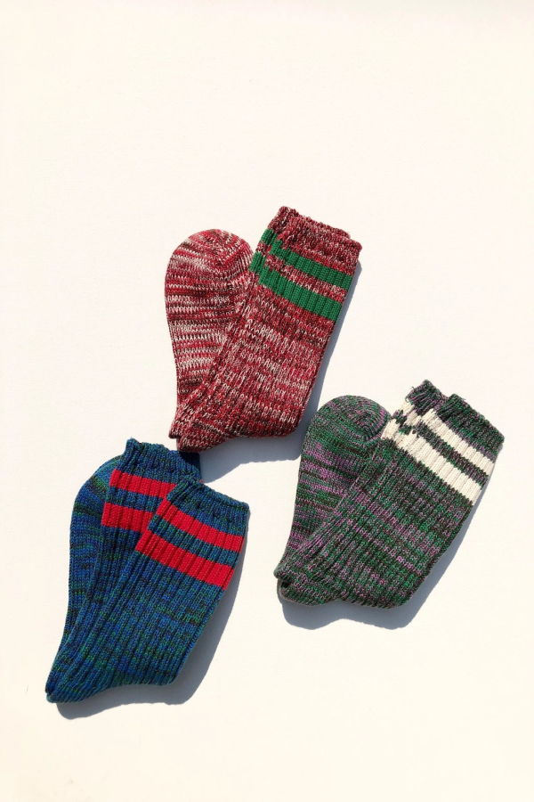 Billy Bamboo Ribbed Campus Socks
