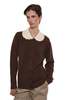 Sandy Liang Koda Cardigan - Chocolate - Thumbnail 1