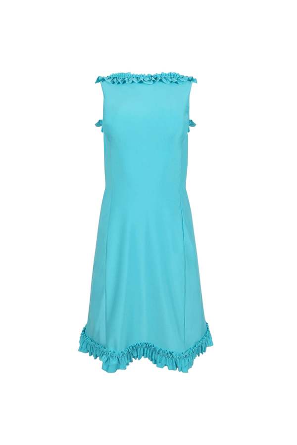 Sandy Liang Prim Dress - Aqua