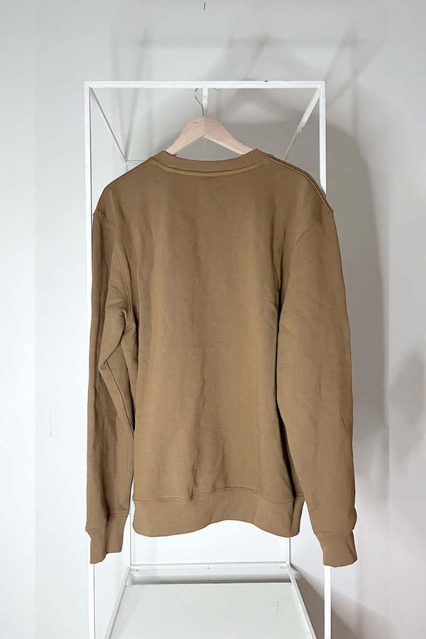 Deus Ex Machina Pill Logo Crew - Bronze Brown