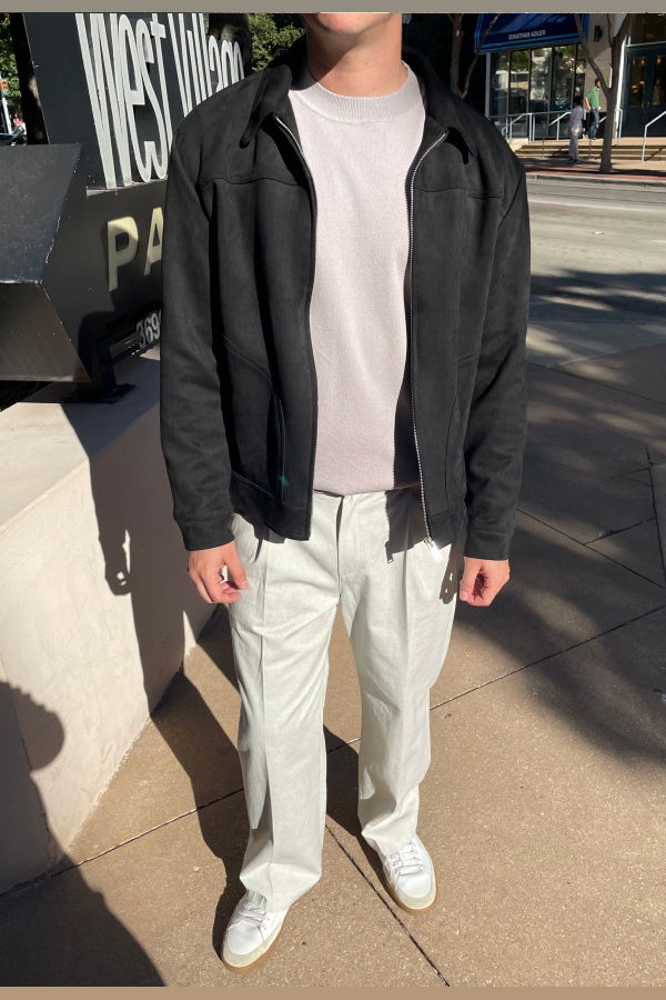 The NKC Store Black Suede Jacket