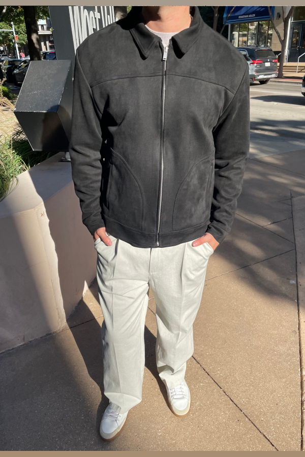 The NKC Store Black Suede Jacket