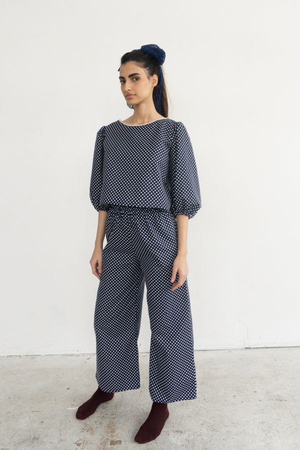 Rightful Owner Polka Dot PJ Set Pajama Set