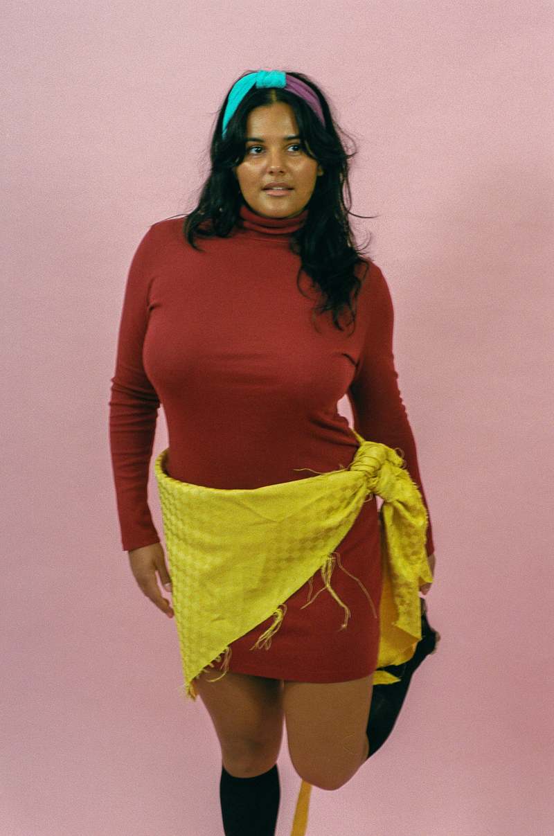 Gil Rodriguez Long Sleeve Turtleneck Bellevue Dress