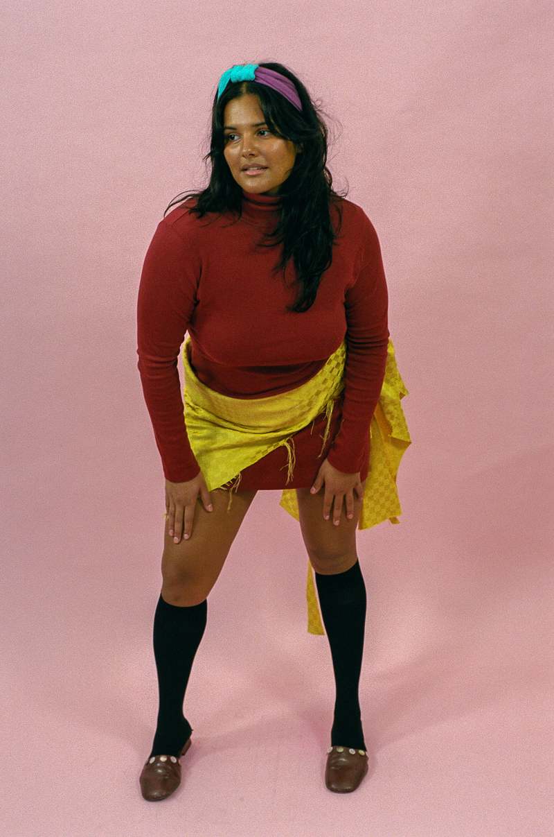 Gil Rodriguez Long Sleeve Turtleneck Bellevue Dress