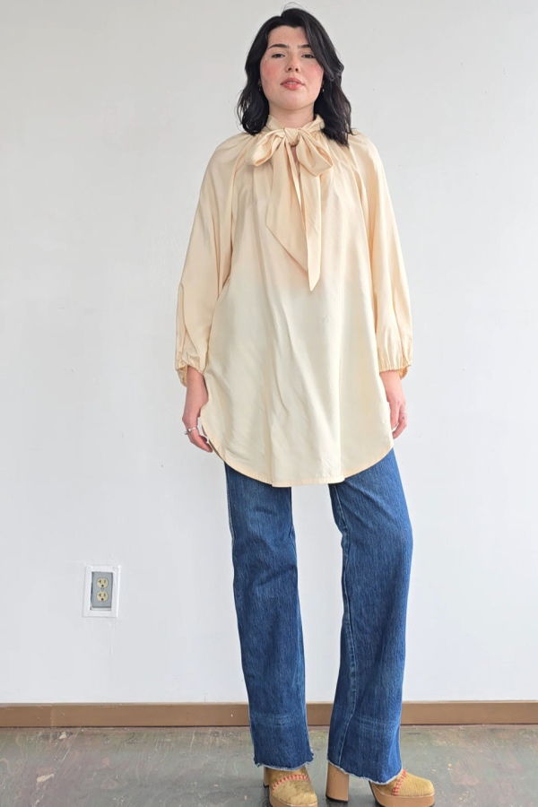 Anthony Muto Luxe Pure Silk Blouse