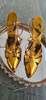Shiaparelli Art Deco Golden Heels - Thumbnail 5