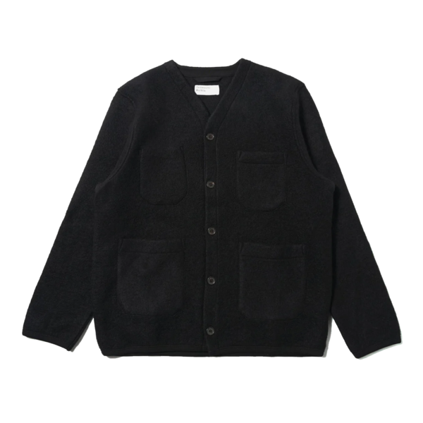 Universal Works Cardigan Wool Fleece Universal Works Cardigan Wool Fleece