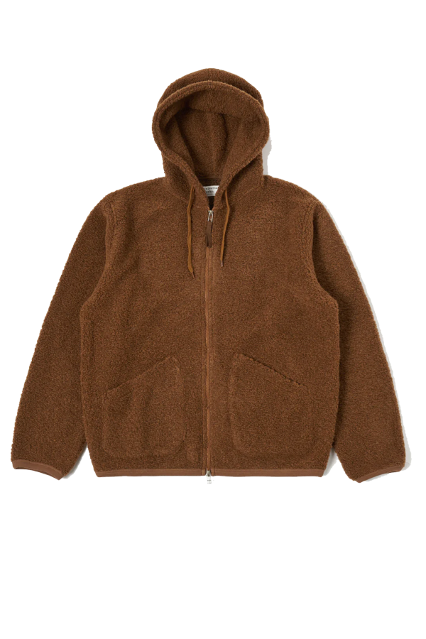 Universal Works Travel Hoodie Alvar Fleece Hoodie