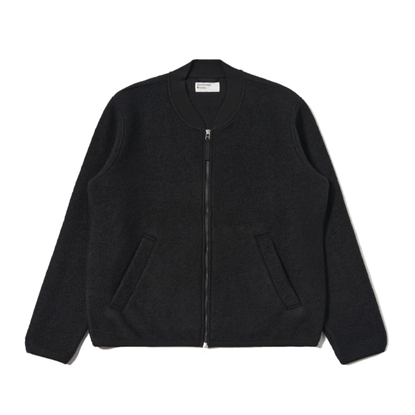 Universal Works Zip Bomber Wool Fleece Jacket