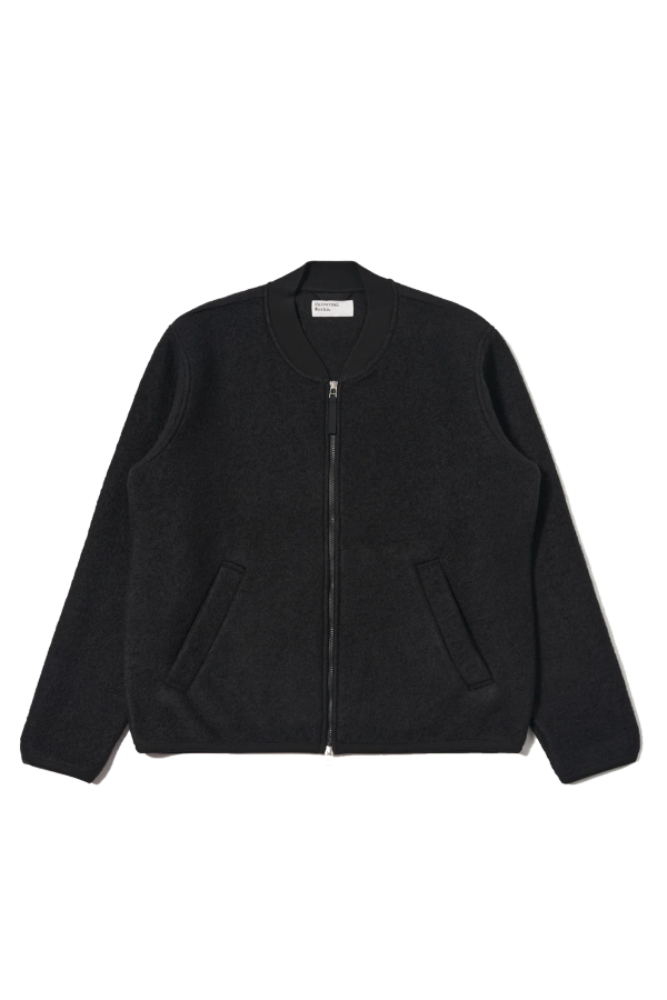 Universal Works Zip Bomber Wool Fleece Jacket