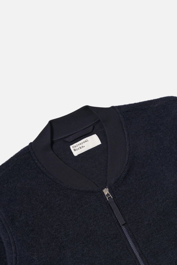 Universal Works Zip Bomber Wool Fleece