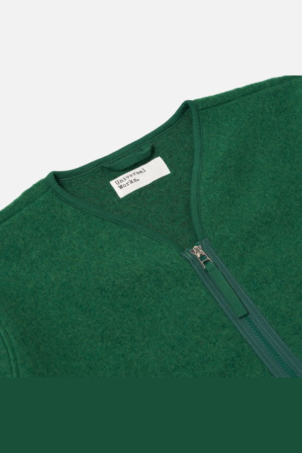 Universal Works Zip Liner Jacket Wool Fleece