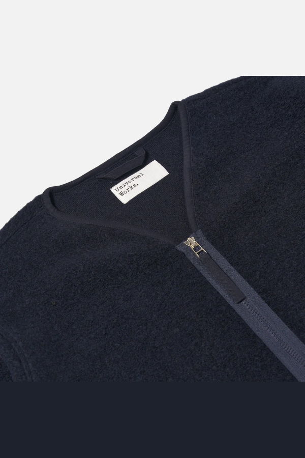 Universal Works Zip Liner Jacket Wool Fleece